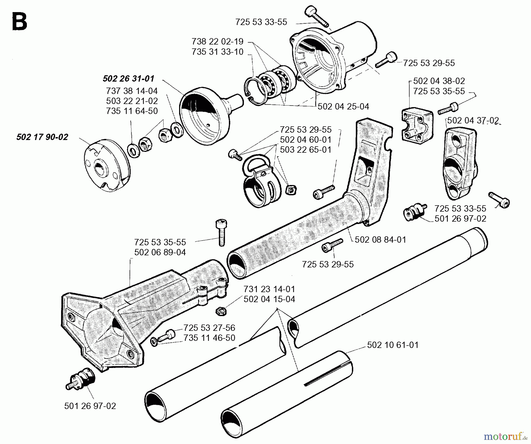  Jonsered Motorsensen, Trimmer RS51 - Jonsered String/Brush Trimmer (1991-09) CLUTCH