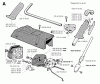 Jonsered RS40 - String/Brush Trimmer (1991-09) Listas de piezas de repuesto y dibujos HANDLE CONTROLS