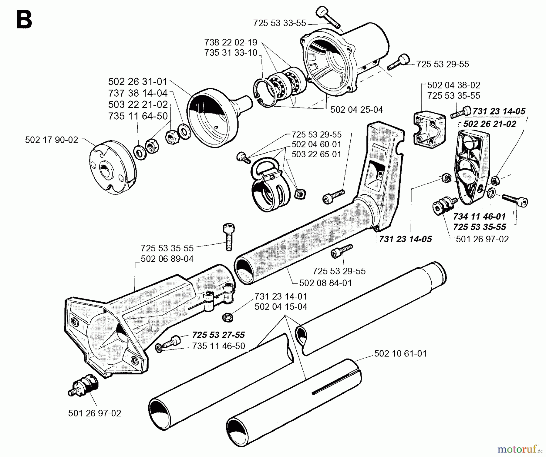  Jonsered Motorsensen, Trimmer RS51 - Jonsered String/Brush Trimmer (1992-05) CLUTCH