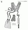 Jonsered RS40 - String/Brush Trimmer (1992-05) Listas de piezas de repuesto y dibujos HARNESS