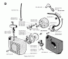 Jonsered RS40 - String/Brush Trimmer (1993-05) Listas de piezas de repuesto y dibujos STARTER