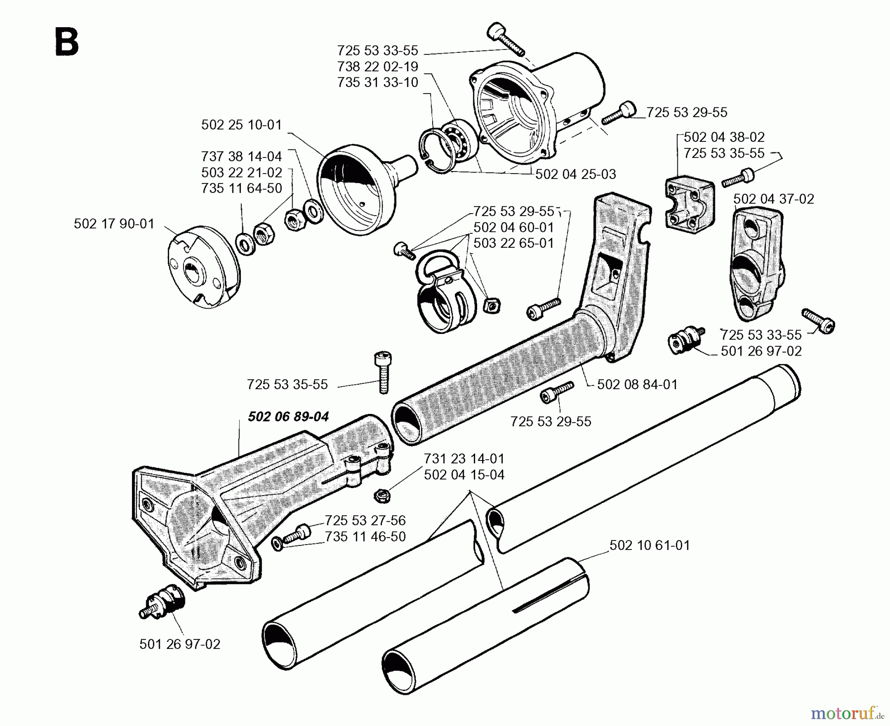  Jonsered Motorsensen, Trimmer RS51 - Jonsered String/Brush Trimmer (1990-06) CLUTCH