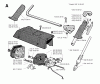 Jonsered RS51 - String/Brush Trimmer (1990-06) Listas de piezas de repuesto y dibujos HANDLE CONTROLS