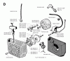 Jonsered RS51 - String/Brush Trimmer (1990-06) Listas de piezas de repuesto y dibujos STARTER