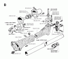 Jonsered RS51 - String/Brush Trimmer (1995-03) Spareparts CLUTCH