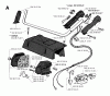 Jonsered RS51 - String/Brush Trimmer (1995-03) Listas de piezas de repuesto y dibujos HANDLE CONTROLS