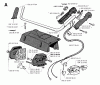 Jonsered RS51 - String/Brush Trimmer (1996-03) Ersatzteile HANDLE CONTROLS #1