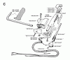 Jonsered RS51 - String/Brush Trimmer (1996-03) Ersatzteile HANDLE CONTROLS #2