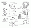 Jonsered RS51 - String/Brush Trimmer (1998-03) Listas de piezas de repuesto y dibujos ACCESSORIES #2