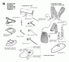 Jonsered RS52 - String/Brush Trimmer (1999-04) Listas de piezas de repuesto y dibujos ACCESSORIES #1