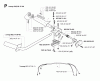 Jonsered RS52 - String/Brush Trimmer (2001-05) Listas de piezas de repuesto y dibujos HANDLE CONTROLS
