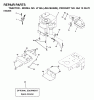 Jonsered LT16A (JNA16H42B, 954130070) - Lawn & Garden Tractor (2003-01) Listas de piezas de repuesto y dibujos ENGINE CUTTING EQUIPMENT