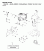 Jonsered LT18A (J18H42A, 954130047) - Lawn & Garden Tractor (2001-01) Listas de piezas de repuesto y dibujos ENGINE