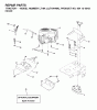 Jonsered LT19A (JLT19H48A, 954130063) - Lawn & Garden Tractor (2002-02) Listas de piezas de repuesto y dibujos ENGINE