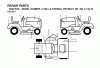Jonsered LT19A (JLT19H48C, 954130078) - Lawn & Garden Tractor (2002-09) Pièces détachées DECALS