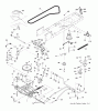 Jonsered LT2113 (96011026607) - Lawn & Garden Tractor (2012-08) Listas de piezas de repuesto y dibujos DRIVE