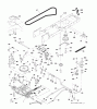 Jonsered LT2113 (96011026700) - Lawn & Garden Tractor (2008-01) Listas de piezas de repuesto y dibujos DRIVE