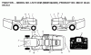 Jonsered LT2113 CM (96061022400) - Lawn & Garden Tractor (2007-10) Listas de piezas de repuesto y dibujos DECALS