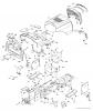 Jonsered LT2113 CM (96061022405) - Lawn & Garden Tractor (2011-01) Listas de piezas de repuesto y dibujos CHASSIS ENCLOSURES
