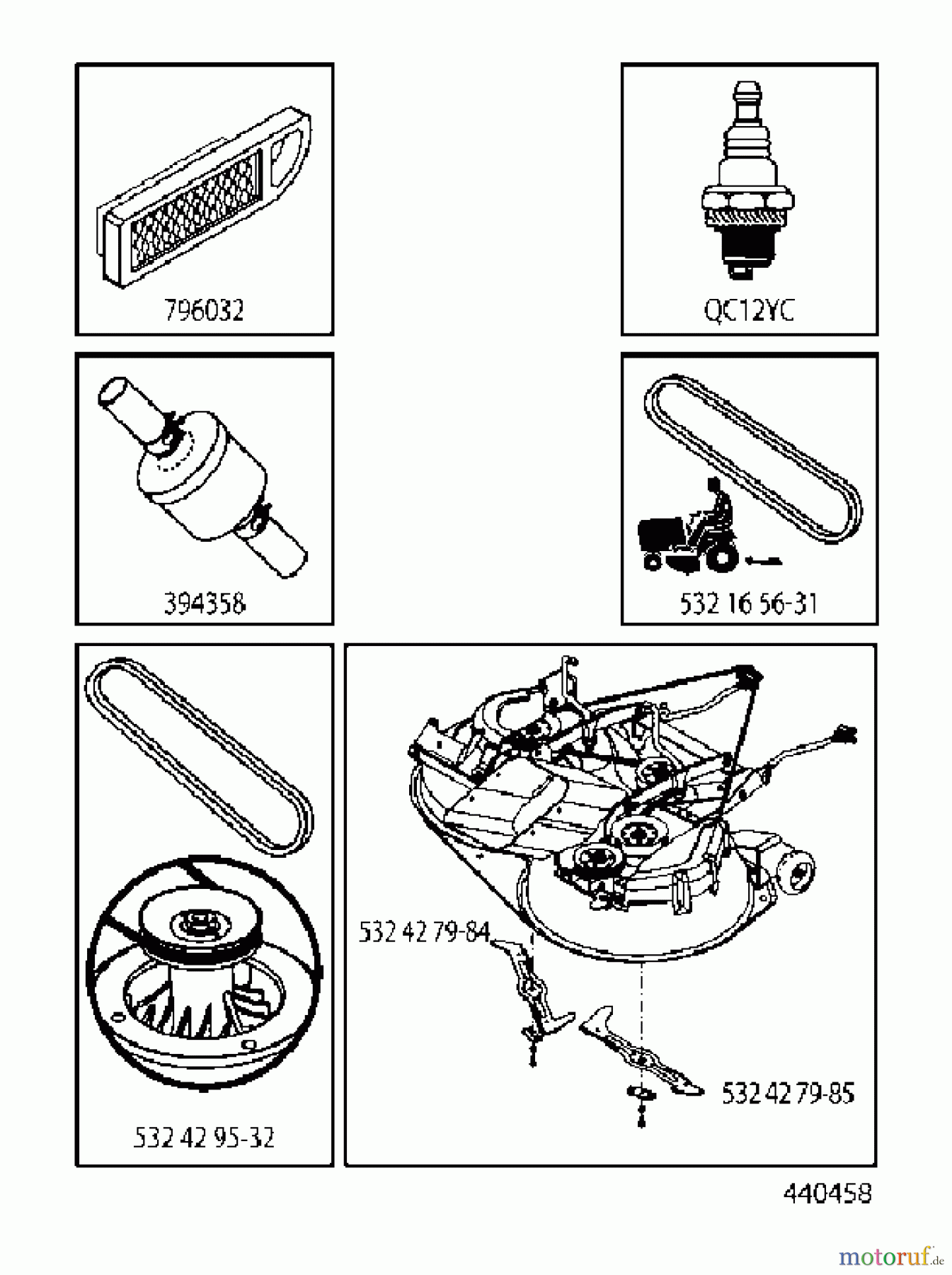  Jonsered Rasen  und Garten Traktoren LT2113 CM (96061022406) - Jonsered Lawn & Garden Tractor (2011-09) ACCESSORIES