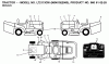 Jonsered LT2113 CM (96061022500) - Lawn & Garden Tractor (2007-10) Ersatzteile DECALS