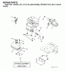 Jonsered LT2114 A (JNA14H36B, 954130084) - Lawn & Garden Tractor (2003-05) Listas de piezas de repuesto y dibujos ENGINE