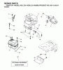 Jonsered LT2114 CM (J2114CMB, 954130091) - Lawn & Garden Tractor (2003-05) Listas de piezas de repuesto y dibujos ENGINE