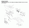 Jonsered LT2114 CMA (J2114CMAA, 954130092) - Lawn & Garden Tractor (2003-01) Listas de piezas de repuesto y dibujos SEAT