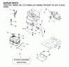Jonsered LT2114 CMA (J2114CMAB, 954130092) - Lawn & Garden Tractor (2003-01) Listas de piezas de repuesto y dibujos ENGINE