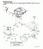 Jonsered LT2115 (96011000700) - Lawn & Garden Tractor (2005-01) Listas de piezas de repuesto y dibujos ENGINE