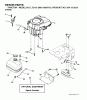 Jonsered LT2115 (96011000701) - Lawn & Garden Tractor (2005-04) Listas de piezas de repuesto y dibujos ENGINE