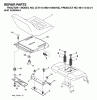 Jonsered LT2115 (96011000702) - Lawn & Garden Tractor (2005-05) Listas de piezas de repuesto y dibujos SEAT