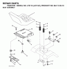 Jonsered LT2115 (J2115C, 954130210) - Lawn & Garden Tractor (2004-09) Listas de piezas de repuesto y dibujos SEAT