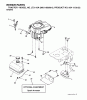 Jonsered LT2115 A (96011000801) - Lawn & Garden Tractor (2005-05) Listas de piezas de repuesto y dibujos ENGINE