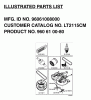 Jonsered LT2115 CM (96061008000) - Lawn & Garden Tractor (2006-04) Listas de piezas de repuesto y dibujos FREQUENTLY USED PARTS
