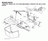 Jonsered LT2115 CM (96061008001) - Lawn & Garden Tractor (2006-04) Listas de piezas de repuesto y dibujos BAGGER