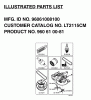 Jonsered LT2115 CM (96061008100) - Lawn & Garden Tractor (2006-04) Listas de piezas de repuesto y dibujos FREQUENTLY USED PARTS