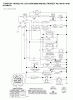 Jonsered LT2115 CM (96061008100) - Lawn & Garden Tractor (2006-04) Ersatzteile SCHEMATIC