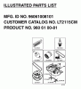 Jonsered LT2115 CM (96061008101) - Lawn & Garden Tractor (2006-05) Listas de piezas de repuesto y dibujos FREQUENTLY USED PARTS