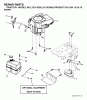 Jonsered LT2115 CM (J2115CMA, 954130215) - Lawn & Garden Tractor (2004-01) Listas de piezas de repuesto y dibujos ENGINE CUTTING EQUIPMENT