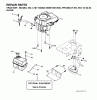 Jonsered LT2115 CMA (96061001000) - Lawn & Garden Tractor (2005-01) Listas de piezas de repuesto y dibujos ENGINE