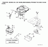 Jonsered LT2115 CMA (96061008200) - Lawn & Garden Tractor (2006-05) Listas de piezas de repuesto y dibujos ENGINE CUTTING EQUIPMENT