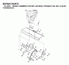 Jonsered CT2105 (J2105FA, 954130095) - Lawn & Garden Tractor (2003-01) Listas de piezas de repuesto y dibujos TRANSMISSION
