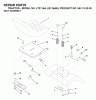 Jonsered LT2116 A (J2116AB, 954130202) - Lawn & Garden Tractor (2003-01) Listas de piezas de repuesto y dibujos SEAT