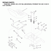 Jonsered LT2116 A (JNA16H42C, 954130070) - Lawn & Garden Tractor (2003-05) Listas de piezas de repuesto y dibujos SEAT