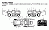 Jonsered LT2116 CMA2 (96061008801) - Lawn & Garden Tractor (2006-06) Ersatzteile DECALS