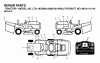 Jonsered LT2116 CMA2 (96061014400) - Lawn & Garden Tractor (2006-02) Spareparts DECALS