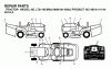 Jonsered LT2116 CMA2 (96061014400) - Lawn & Garden Tractor (2006-02) Ersatzteile DECALS