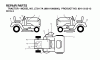 Jonsered LT2117 A (96011000900) - Lawn & Garden Tractor (2005-01) Listas de piezas de repuesto y dibujos DECALS