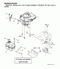 Jonsered LT2117 A (96011000900) - Lawn & Garden Tractor (2005-01) Listas de piezas de repuesto y dibujos ENGINE